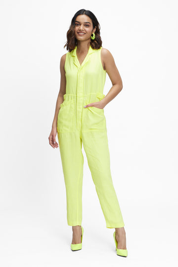 Elara (100% Linen) Aurora Yellow XS