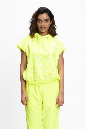 Sadet (Khadi) Lunar Paisley Aurora Yellow