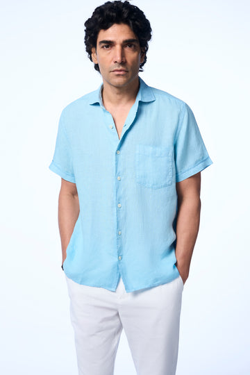Flint ss linen Sea Foam S