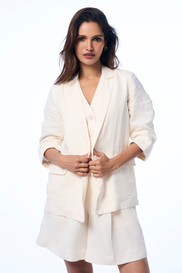 Sasha Linen BL Ivory XXS