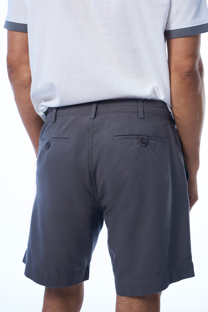 Jan Khadi Titanium Men's Slim Fit Shorts