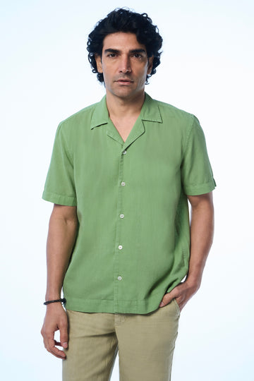 Chris SS Khadi Mint Green s