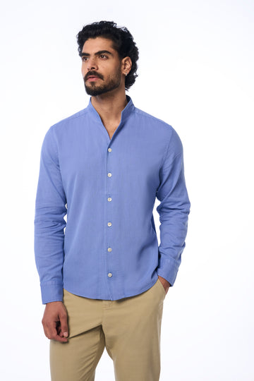 Mason Ls Khadi Surf Blue s