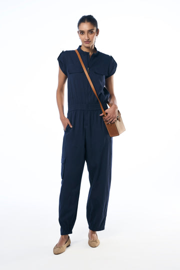 Tara Khadi Sunset Navy