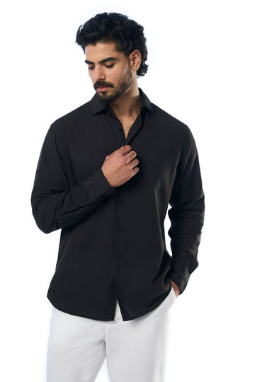 Harrison Ls Khadi Black s
