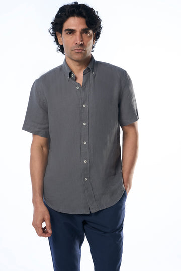 Carlos SS Linen Titanium s