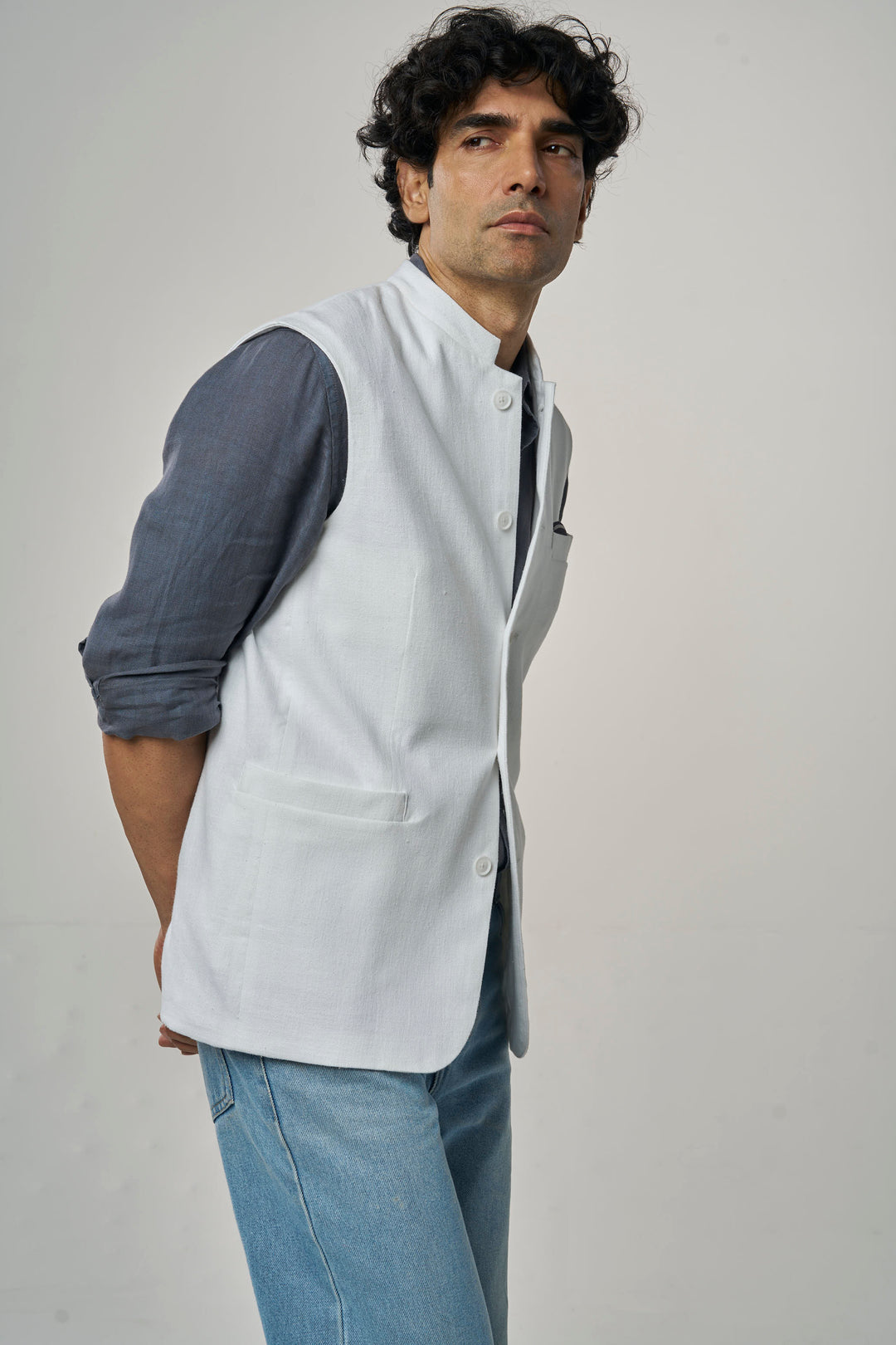 Jasper festive khadi jacket