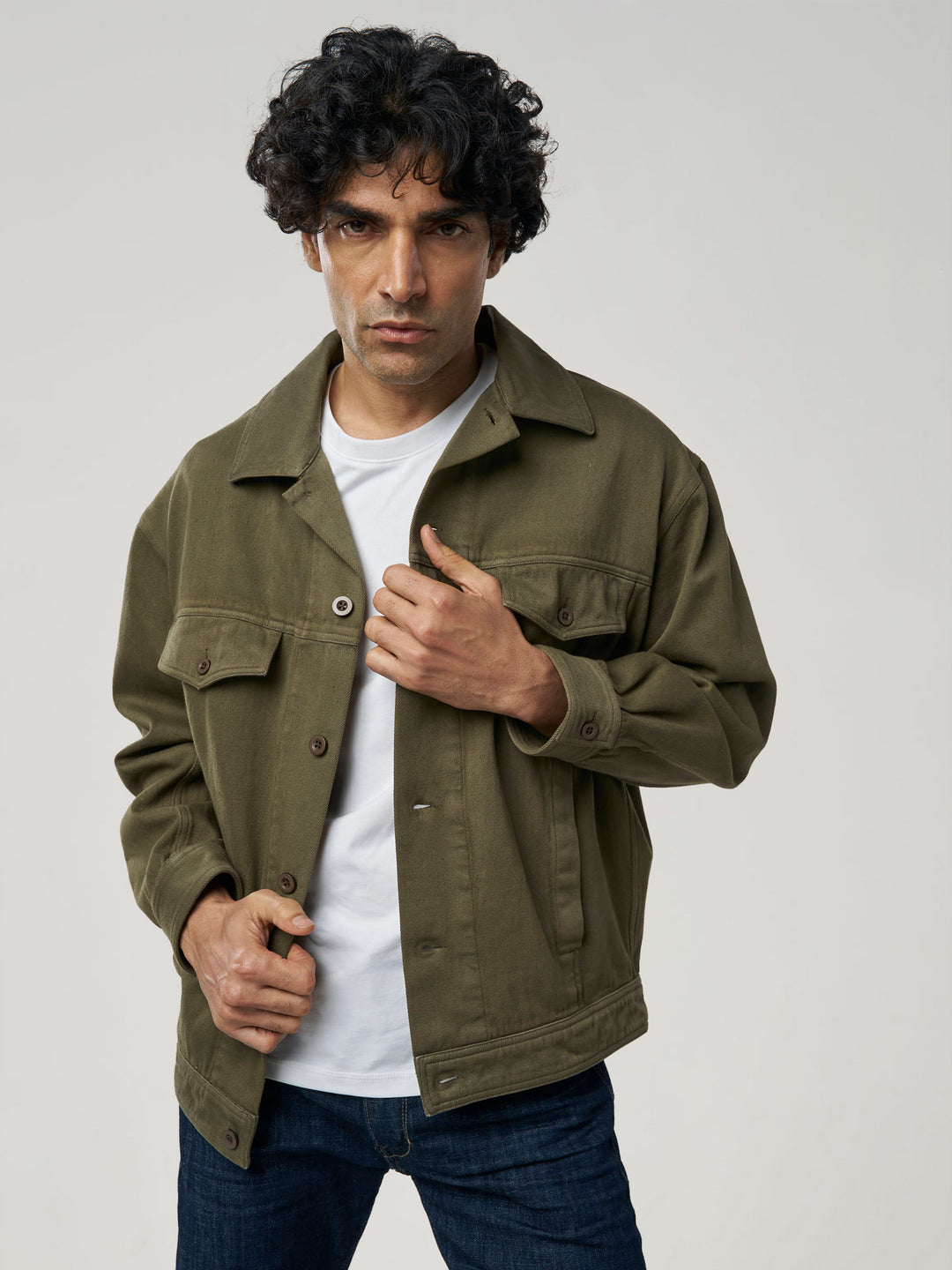 Lynx Denim Khadi Jacket