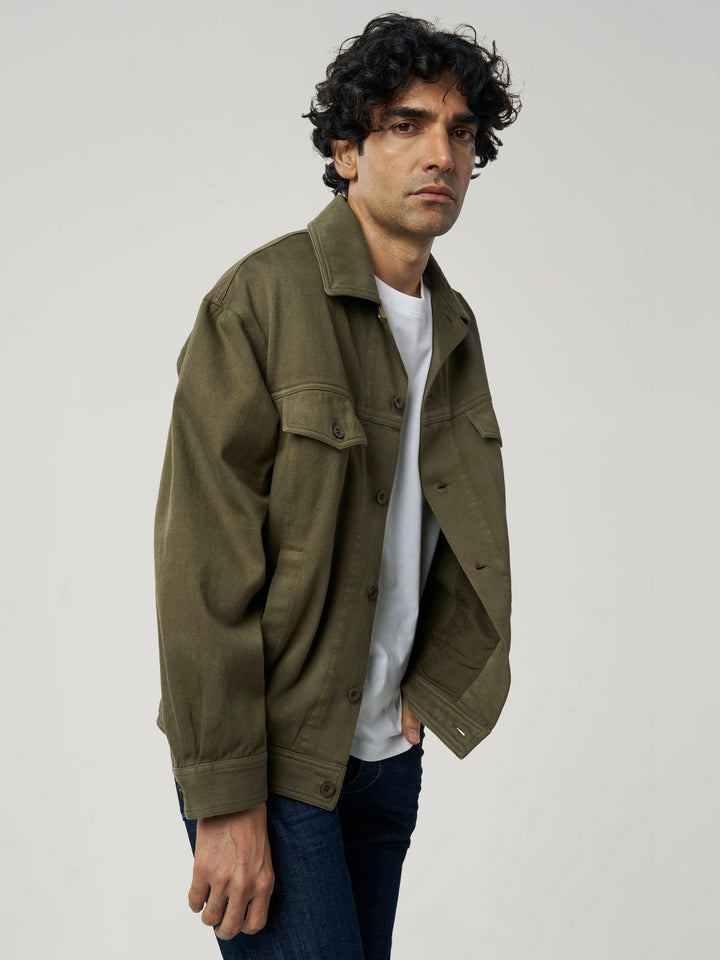 Lynx Denim Khadi Jacket