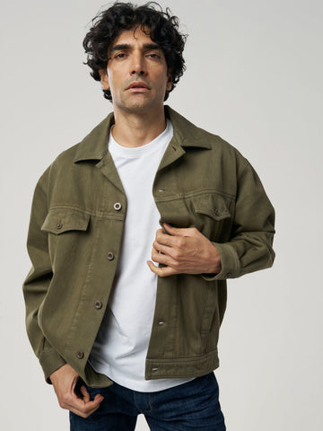 Lynx Denim Khadi Jacket