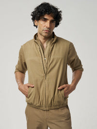 Jensen Khadi Sand Dune Men's Smart Fit Jacket