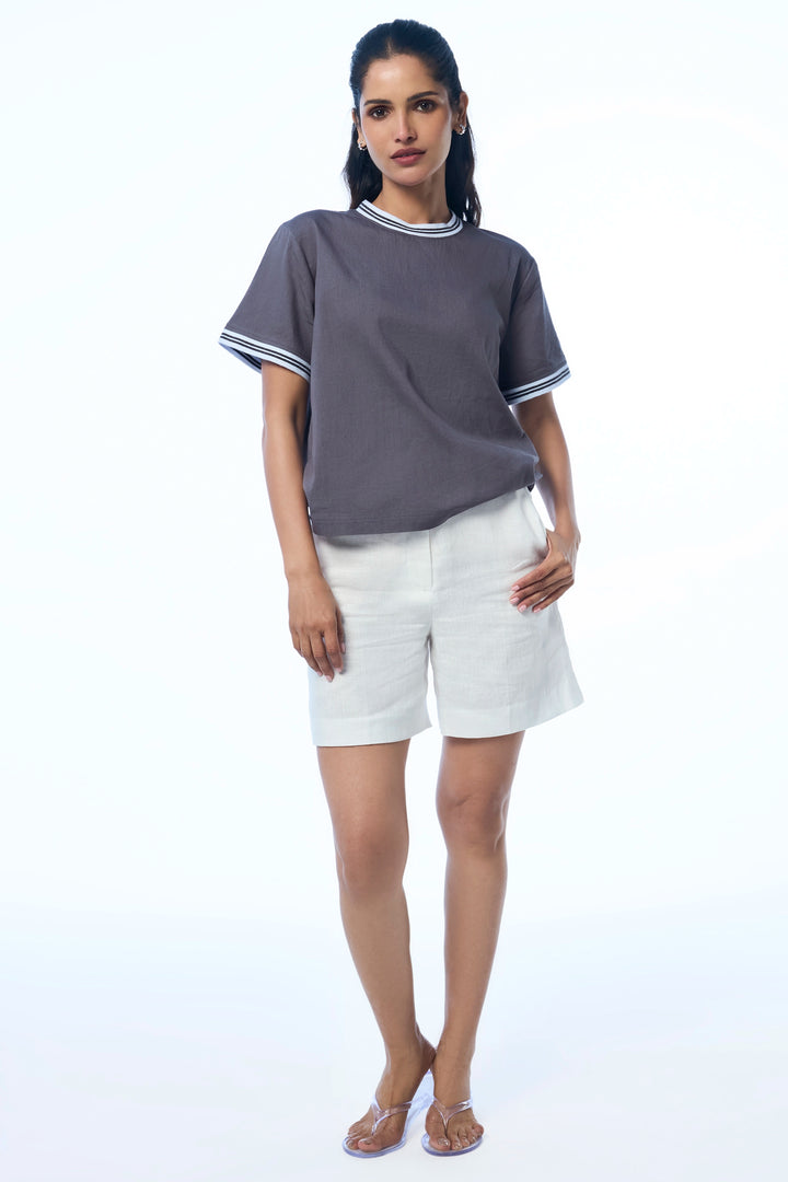 Cela Club Khadi Titanium Women's Relaxed Fit T-Shirt