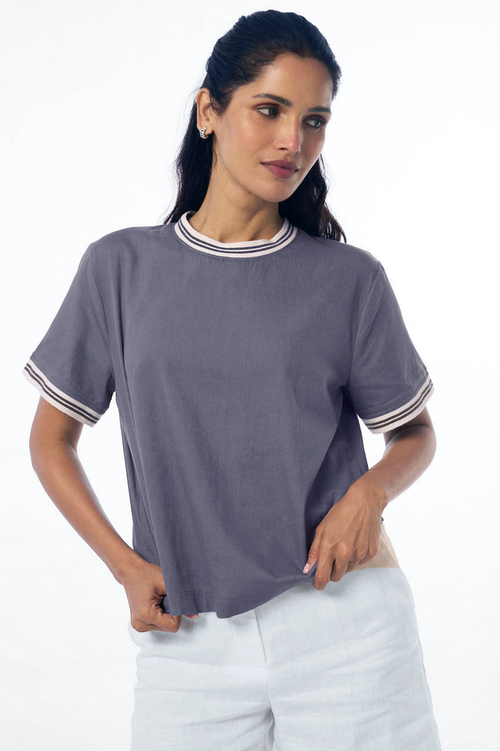 Cela Club Khadi Titanium Women's Relaxed Fit T-Shirt