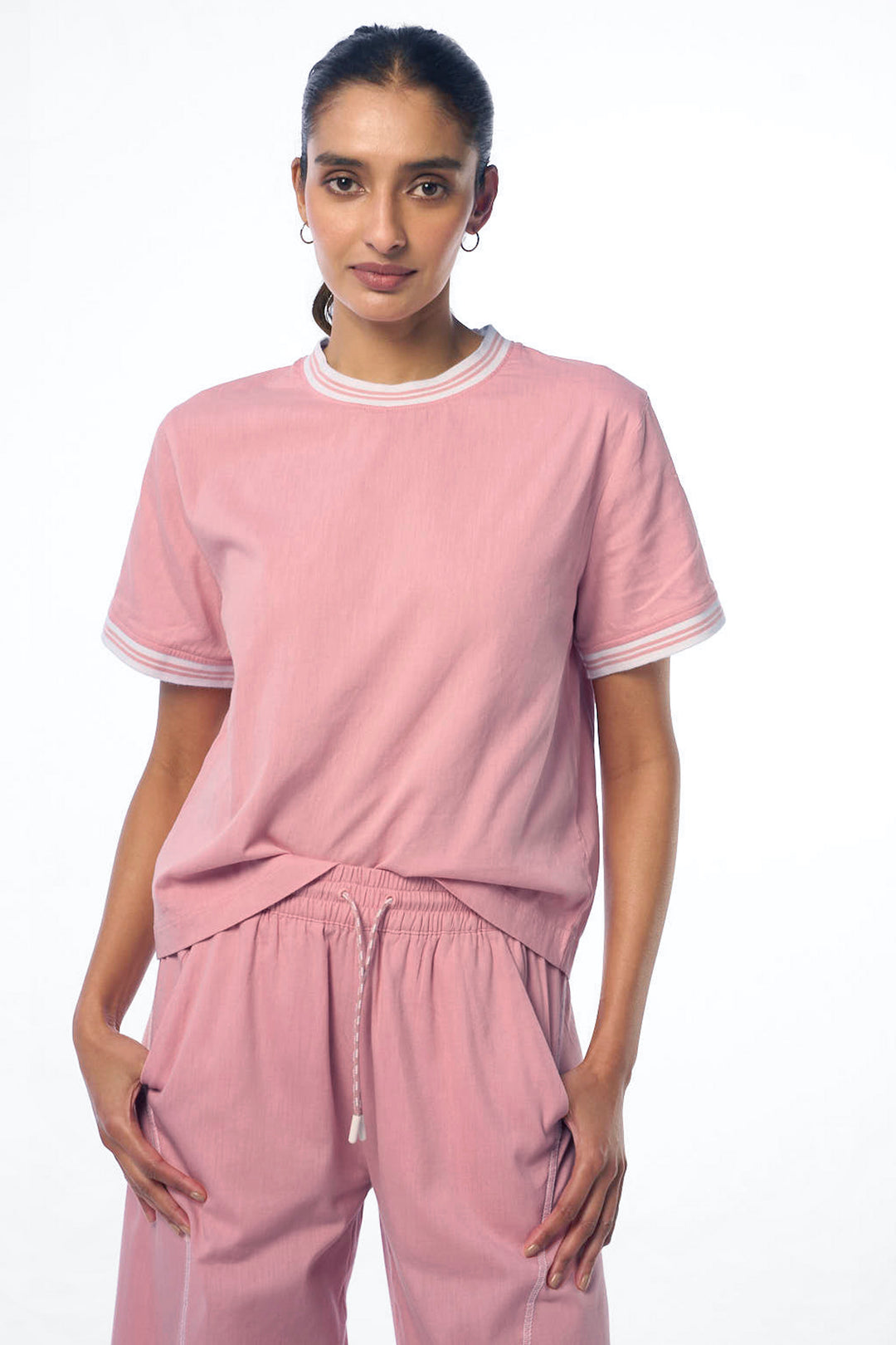 Cela Club Khadi Coral Women's Relaxed Fit T-Shirt