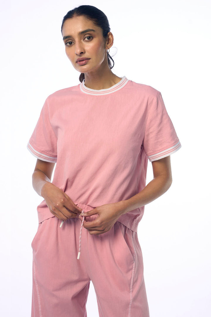Cela Club Khadi Coral Women's Relaxed Fit T-Shirt