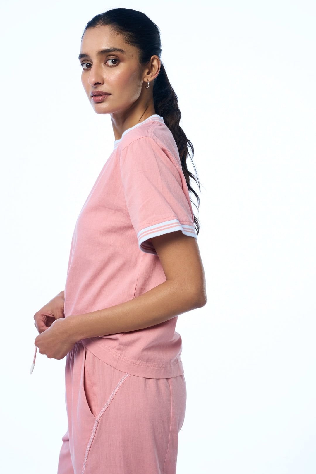 Cela Club Khadi Coral Women's Relaxed Fit T-Shirt