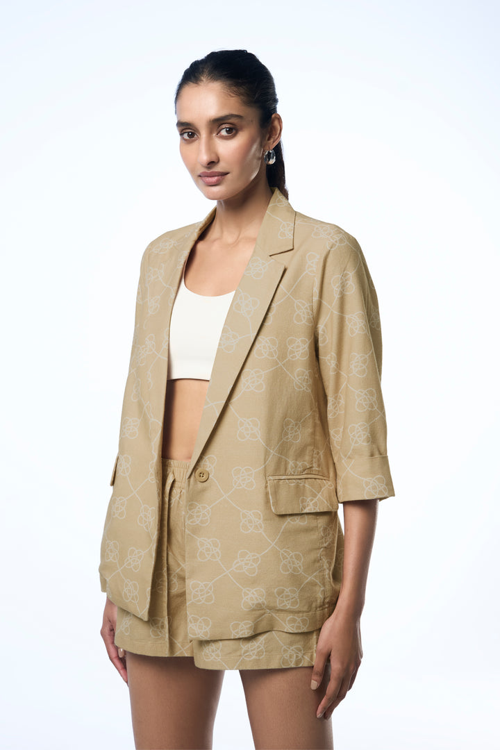 Sasha Leta - Coastal Print Shell