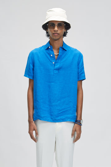 Aruba (100% LINEN) Cosmic Blue
