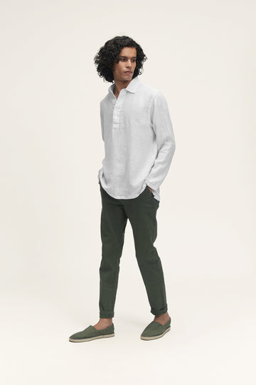 Azores (100% Linen) White