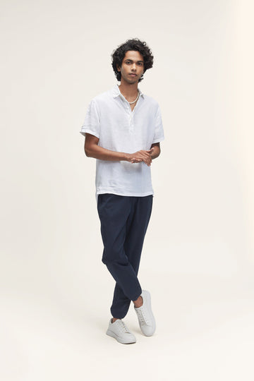 Aruba (100% LINEN) White