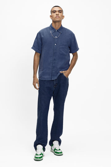 Coast Linen Shirt Twilight Blue S