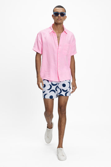 Coast Linen Shirt Aurora Pink