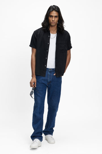 Coast Linen Shirt Black